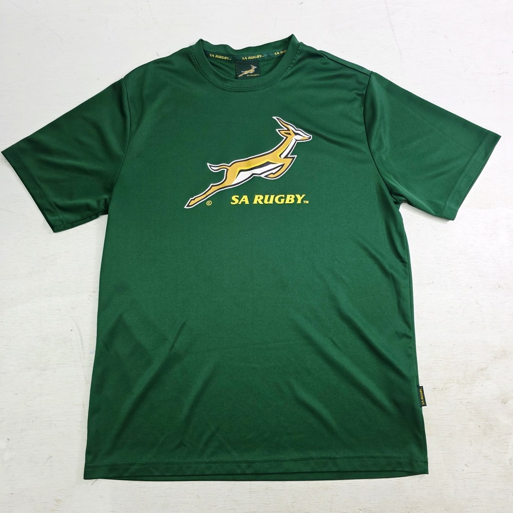 SA Rugby Jersey Official Licensed South Africa Graphic Athletic T-Shirt Mens M
